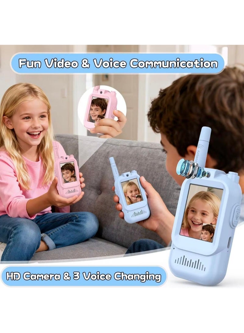 توي لاند لعبة تواصل فيديو للأطفال - تفاعل ثنائي الاتجاه بالفيديو والصوت، صوت واضح، استخدام سهل بزر واحد، لعبة تفاعلية بين الوالدين والطفل - Image 3